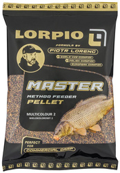 Pellet zanętowy LORPIO Method Master Multicolour 2mm 0,7kg